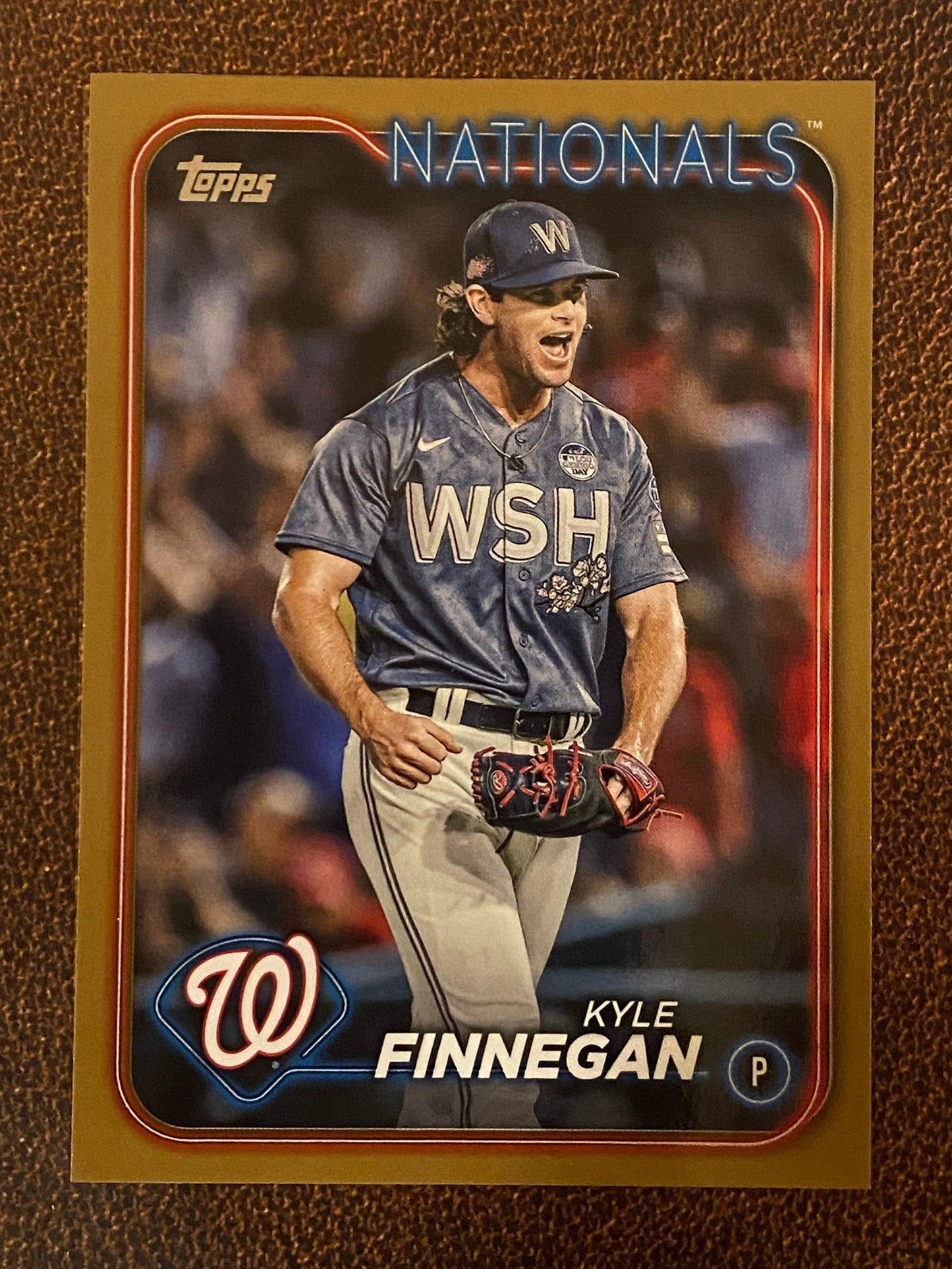 Kyle Finnegan - 2024 Topps Series 1 - Gold /2024 - Nationals