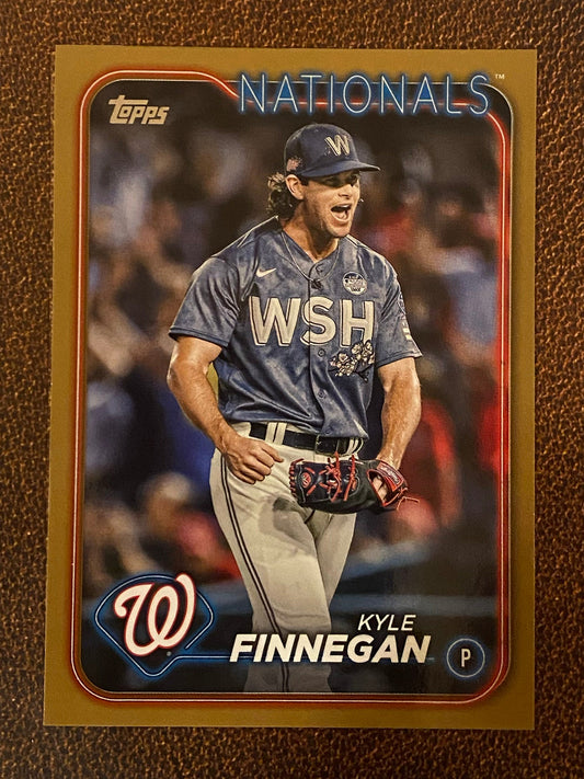 Kyle Finnegan - 2024 Topps Series 1 - Gold /2024 - Nationals