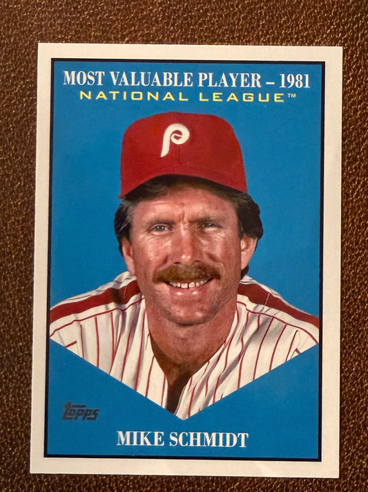 Mike Schmidt - 2025 Topps Update - MVP Insert - Phillies