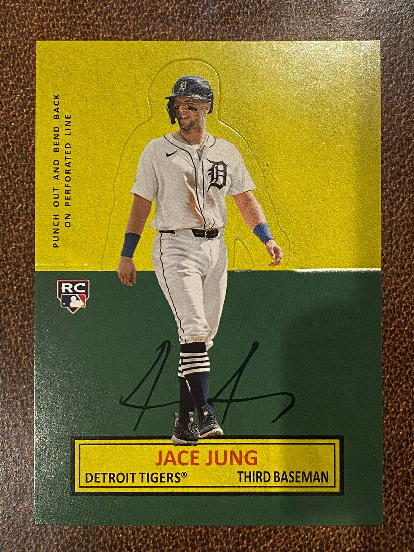 Jace Jung - 2025 Topps Archives - Stand Ups Insert - Tigers