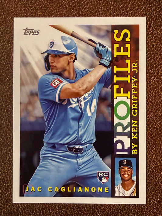 Jac Caglianone - 2026 Topps Series 1 - Profiles Insert - Royals