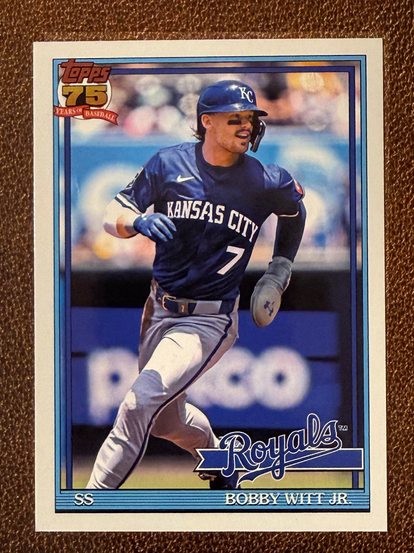 Bobby Witt Jr. - 2026 Topps Series 1 - 1991 Insert - Royals