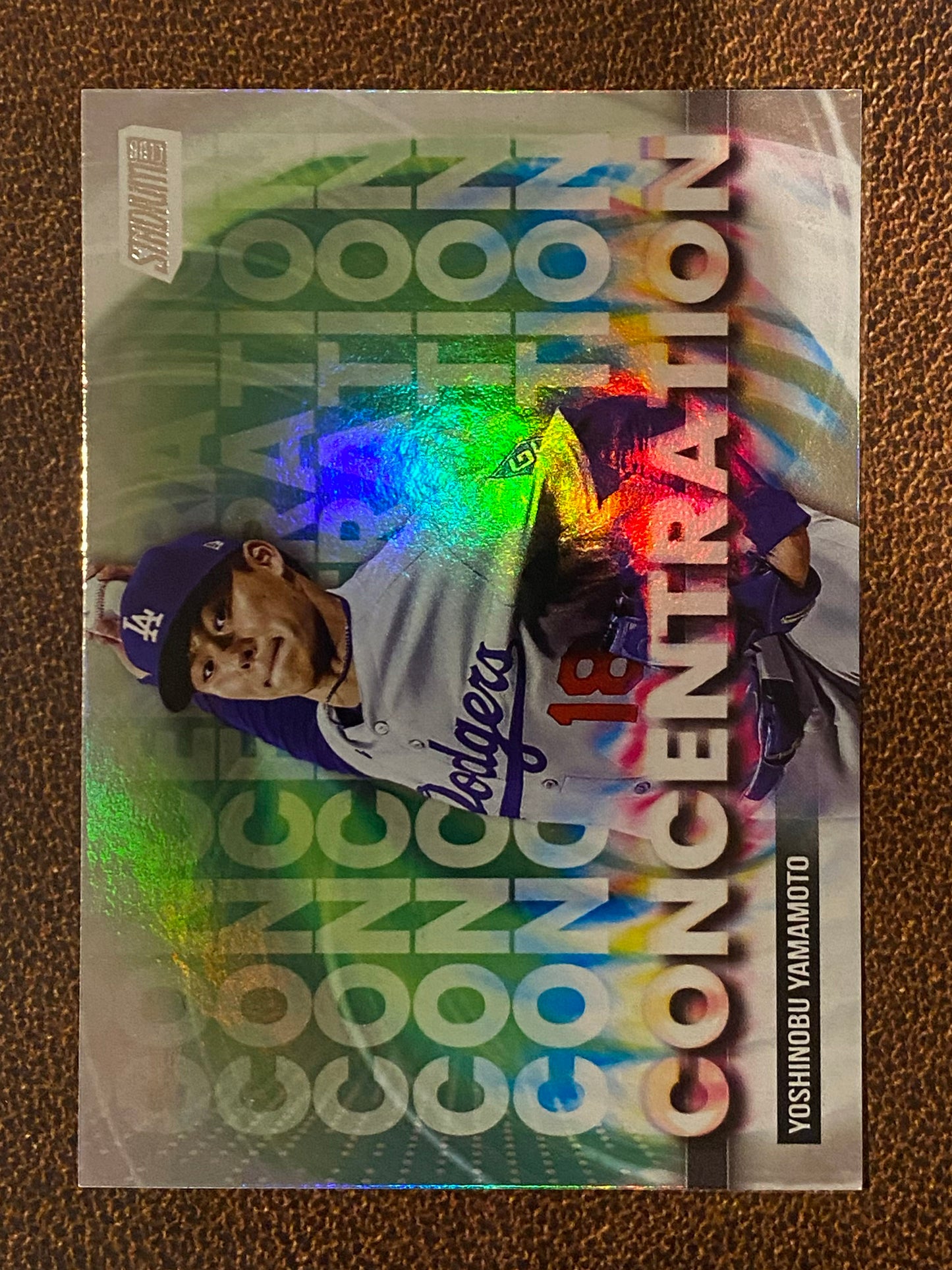 Yoshinobu Yamamoto - 2025 Topps Stadium Club - Concentration Insert - Dodgers