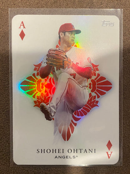 Shohei Ohtani - 2023 Topps Series 1 - All Aces Insert (*Slight Edge Issue*) - Angels
