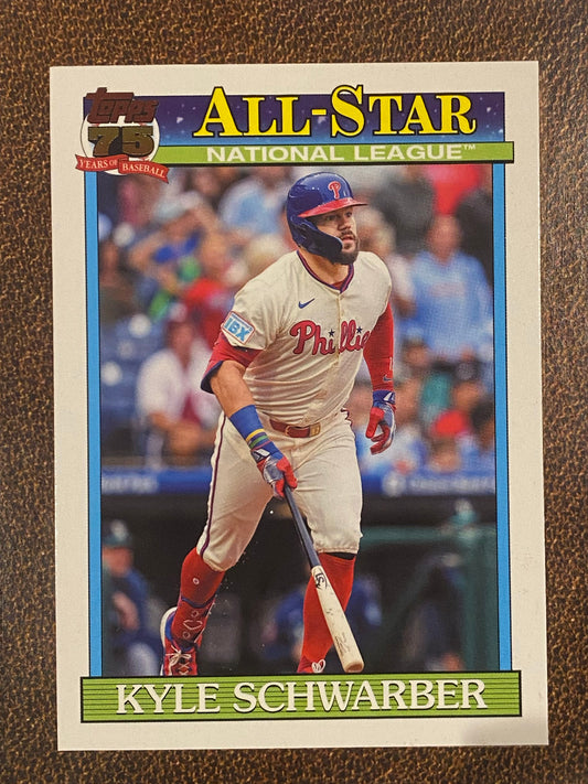 Kyle Schwarber - 2026 Topps Series 2 - 1991 Topps All Stars - Phillies
