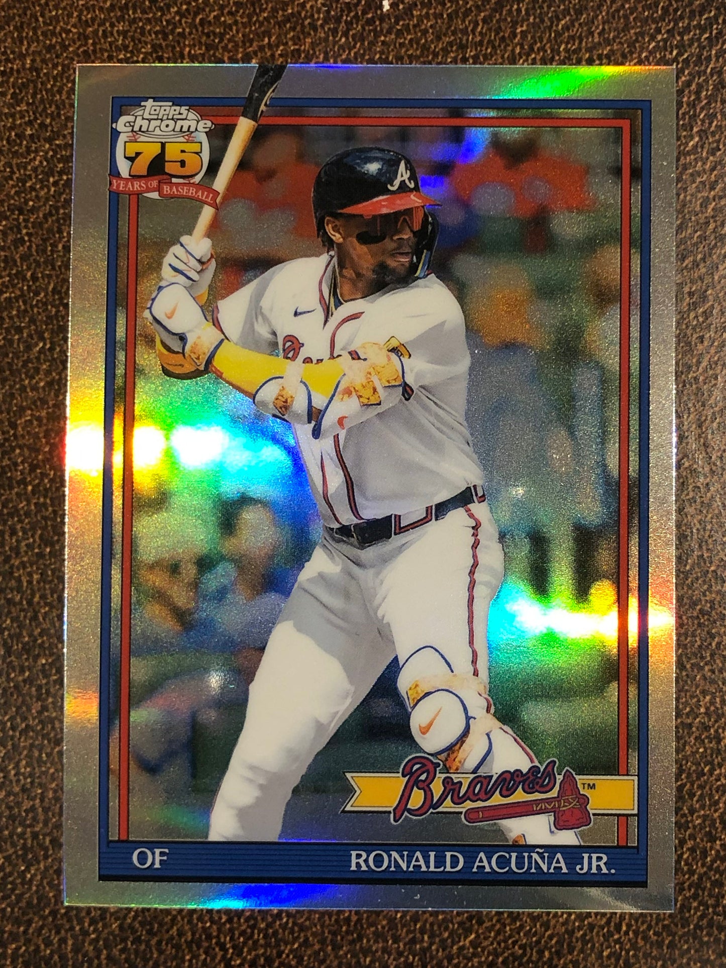 Ronald Acuna Jr. - 2026 Topps Chrome - 1991 Insert - Braves