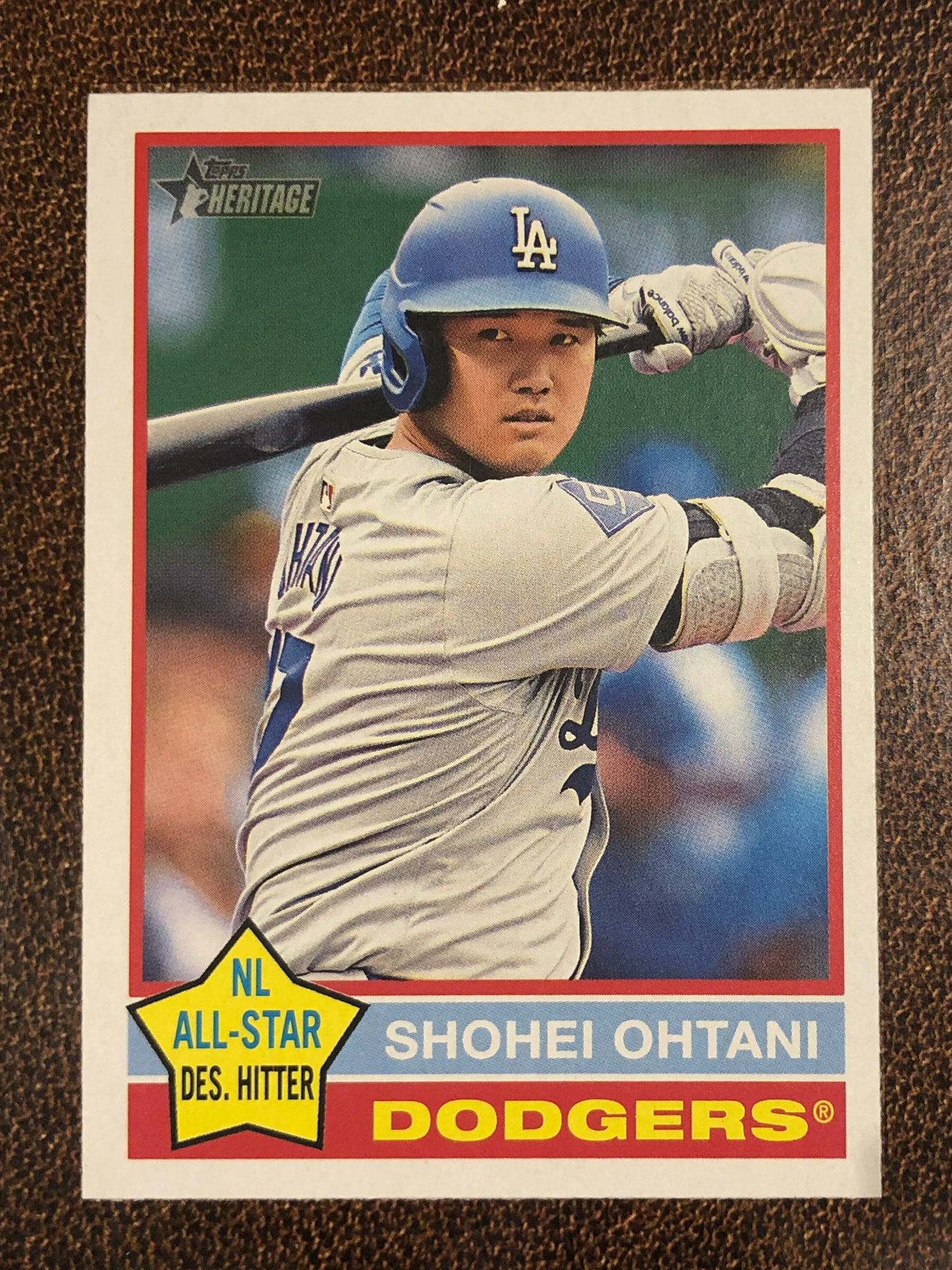 Shohei Ohtani - 2025 Topps Heritage - Base (#148) - Dodgers