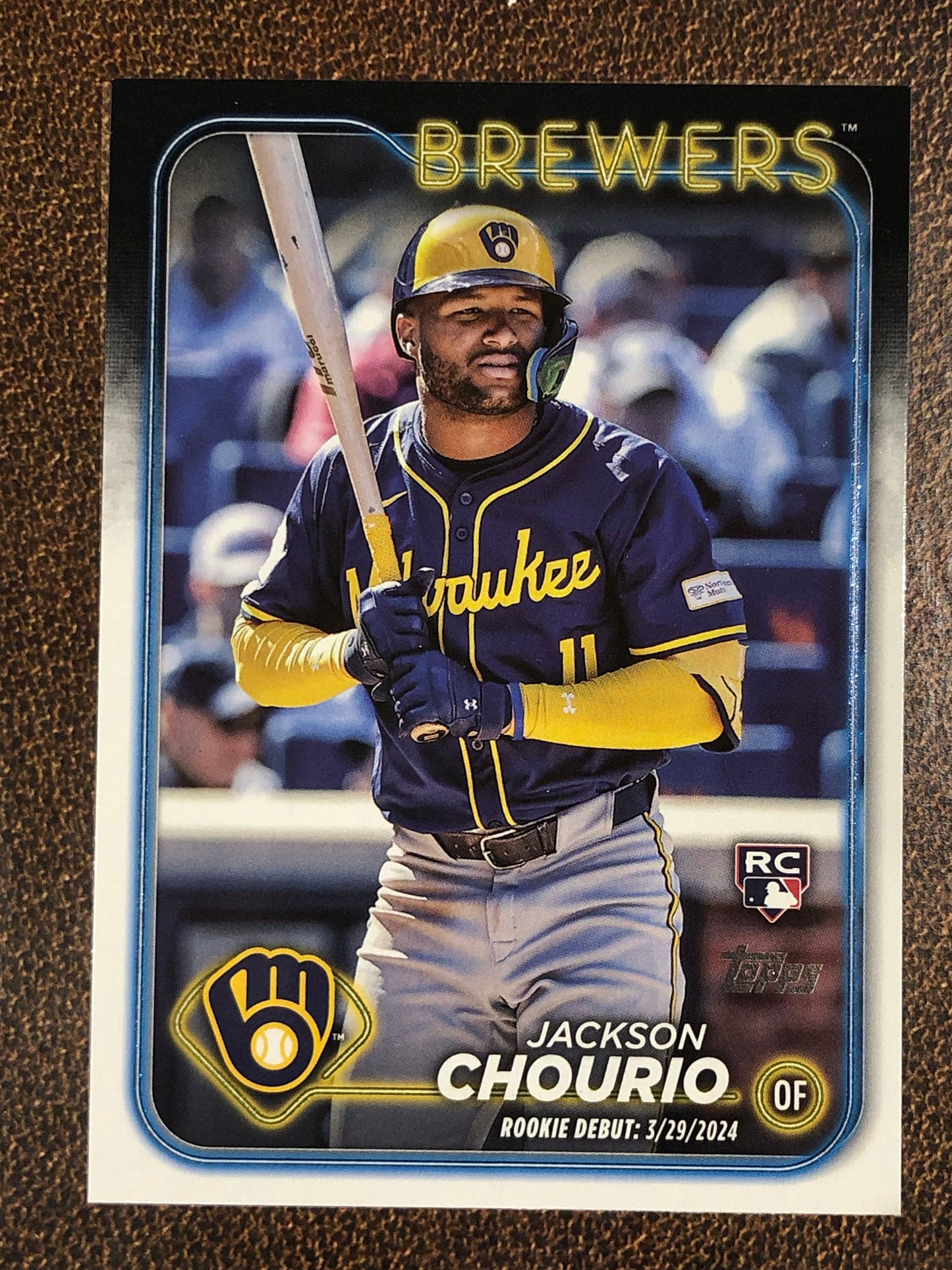 Jackson Chourio - 2024 Topps Update - Rookie Debut Base - Brewers