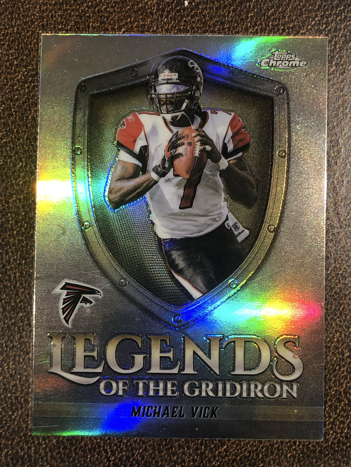 Michael Vick - 2025 Topps Chrome - Legends of the Gridiron Refractor - Falcons