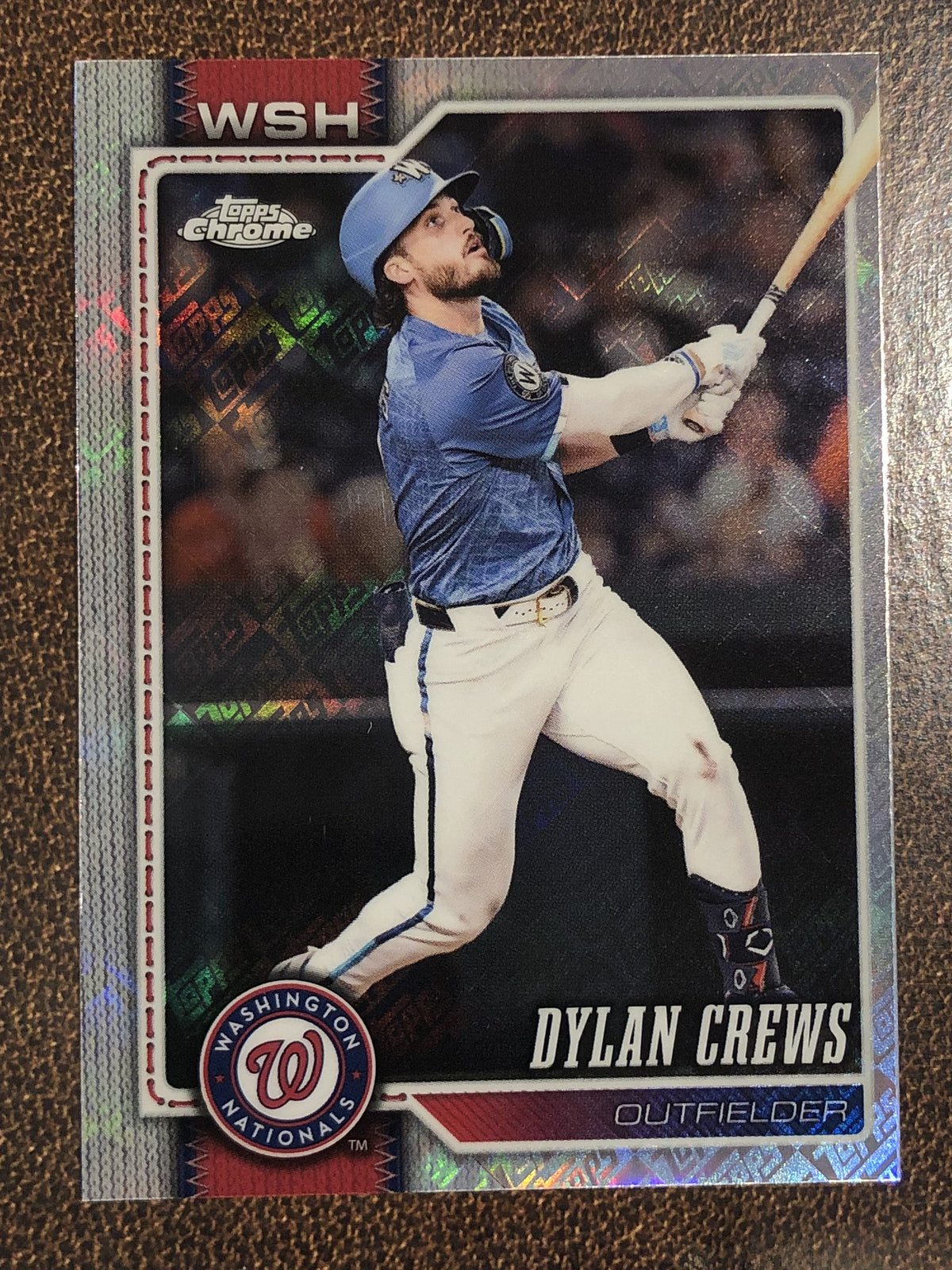 Dylan Crews - 2026 Topps Chrome - Fanatics Topps Foil - Nationals