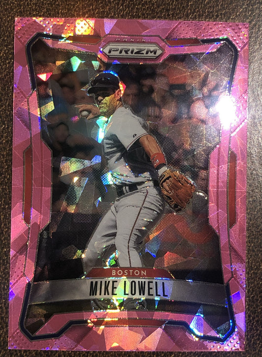 Mike Lowell - 2026 Panini Prizm - Pink Ice - Red Sox
