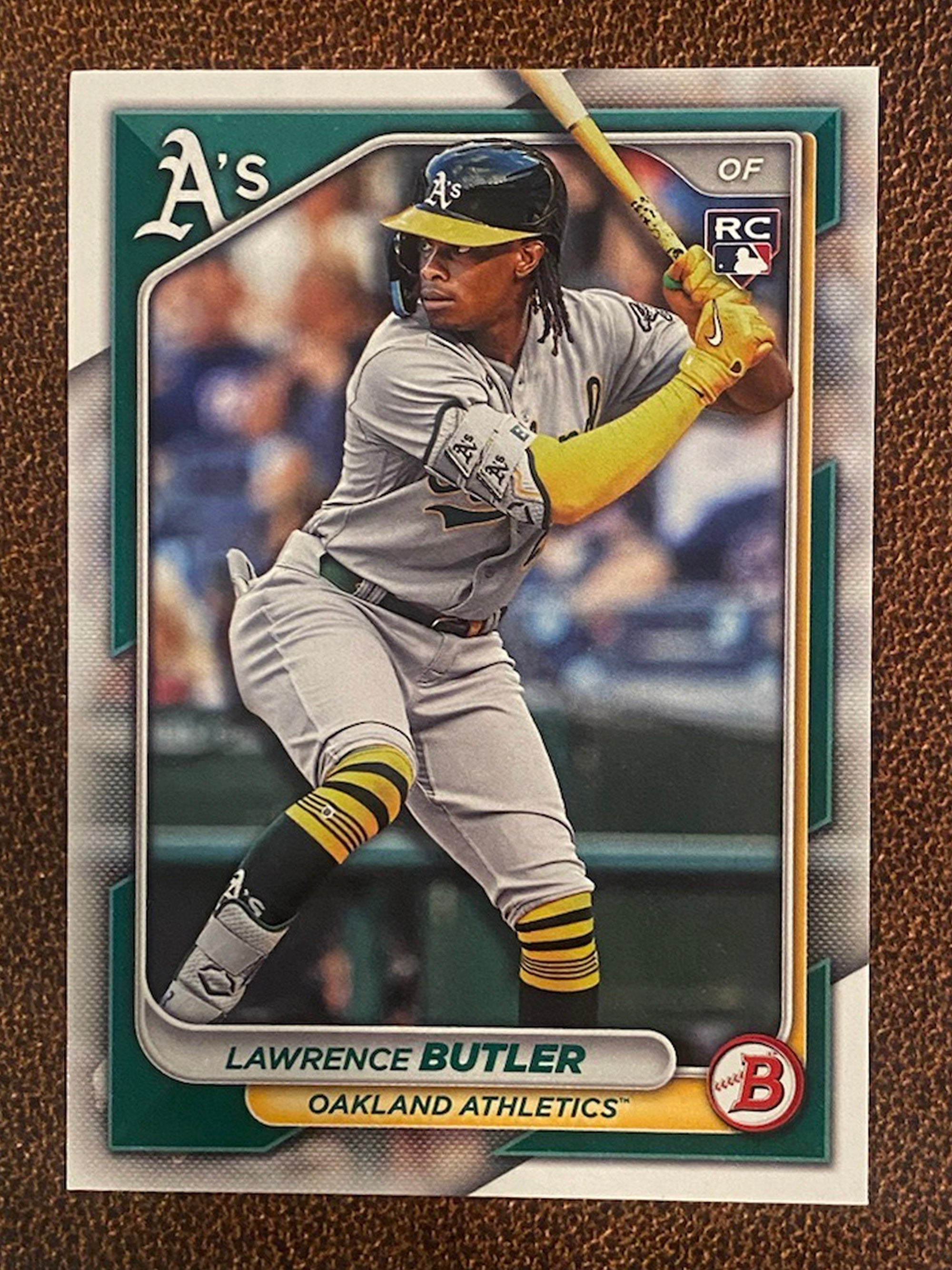 Lawrence Butler - 2024 Bowman - Base Paper - Athletics – Western NY ...