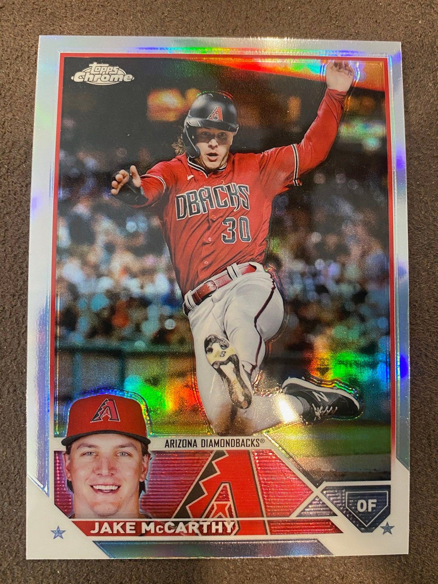 Jake McCarthy - 2023 Topps Chrome - Refractors - Diamondbacks