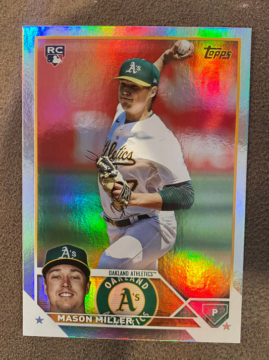 Mason Miller -  2023 Topps Update - Rainbow Foil - Athletics