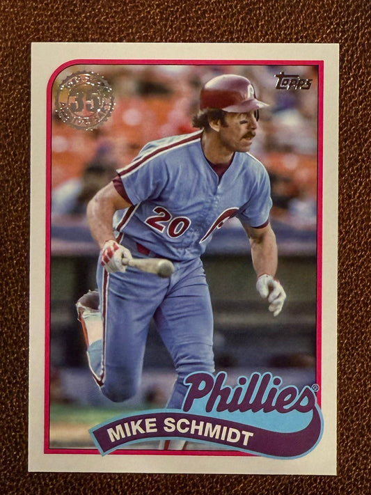 Mike Schmidt - 2024 Topps Series 1 - 1989 Insert - Phillies