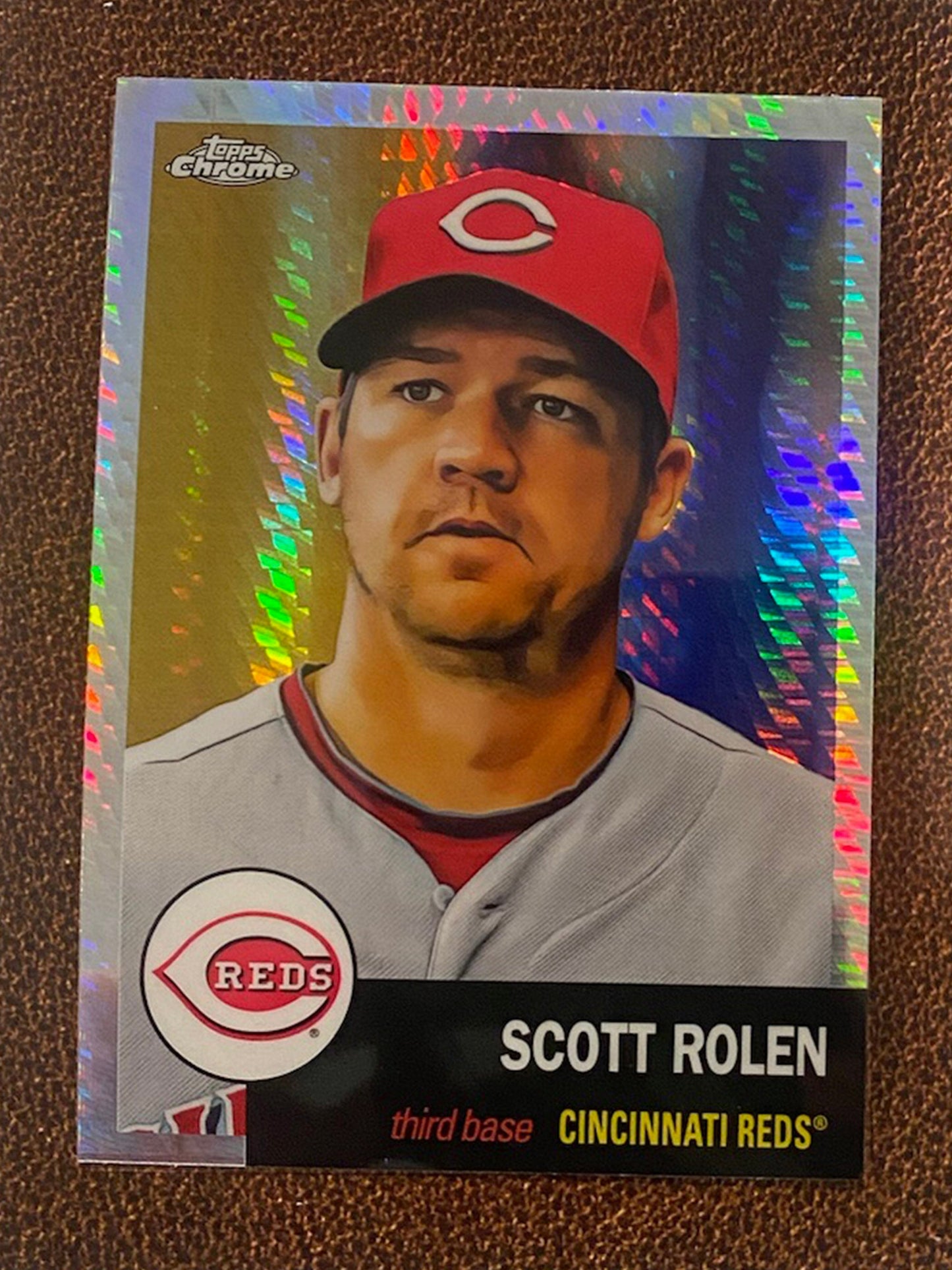 Scott Rolen - 2022 Topps Chrome Platinum Anniversary - Prism Refractor - Reds