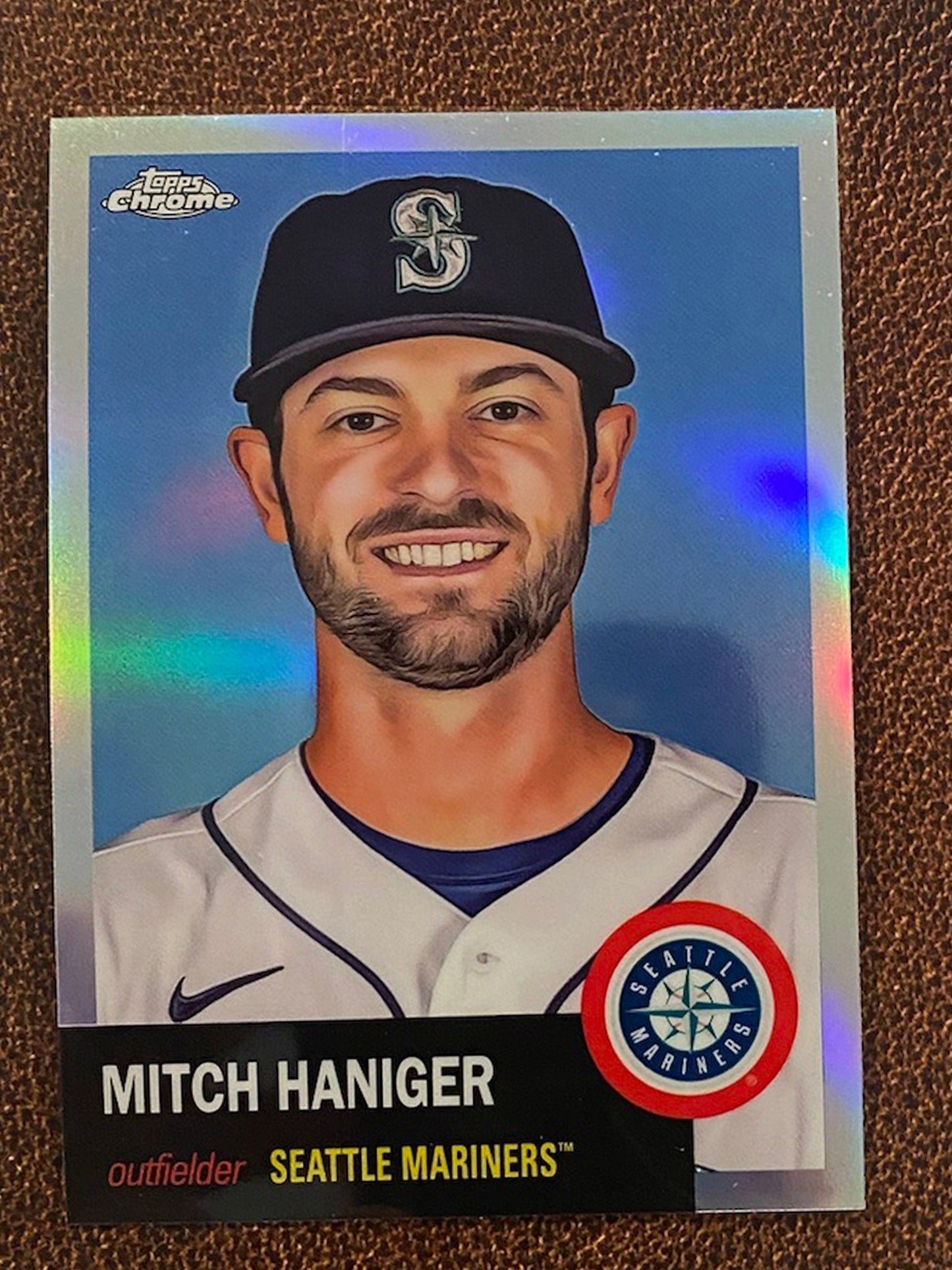 Mitch Haniger - 2022 Topps Chrome Platinum Anniversary - Refractor - Mariners