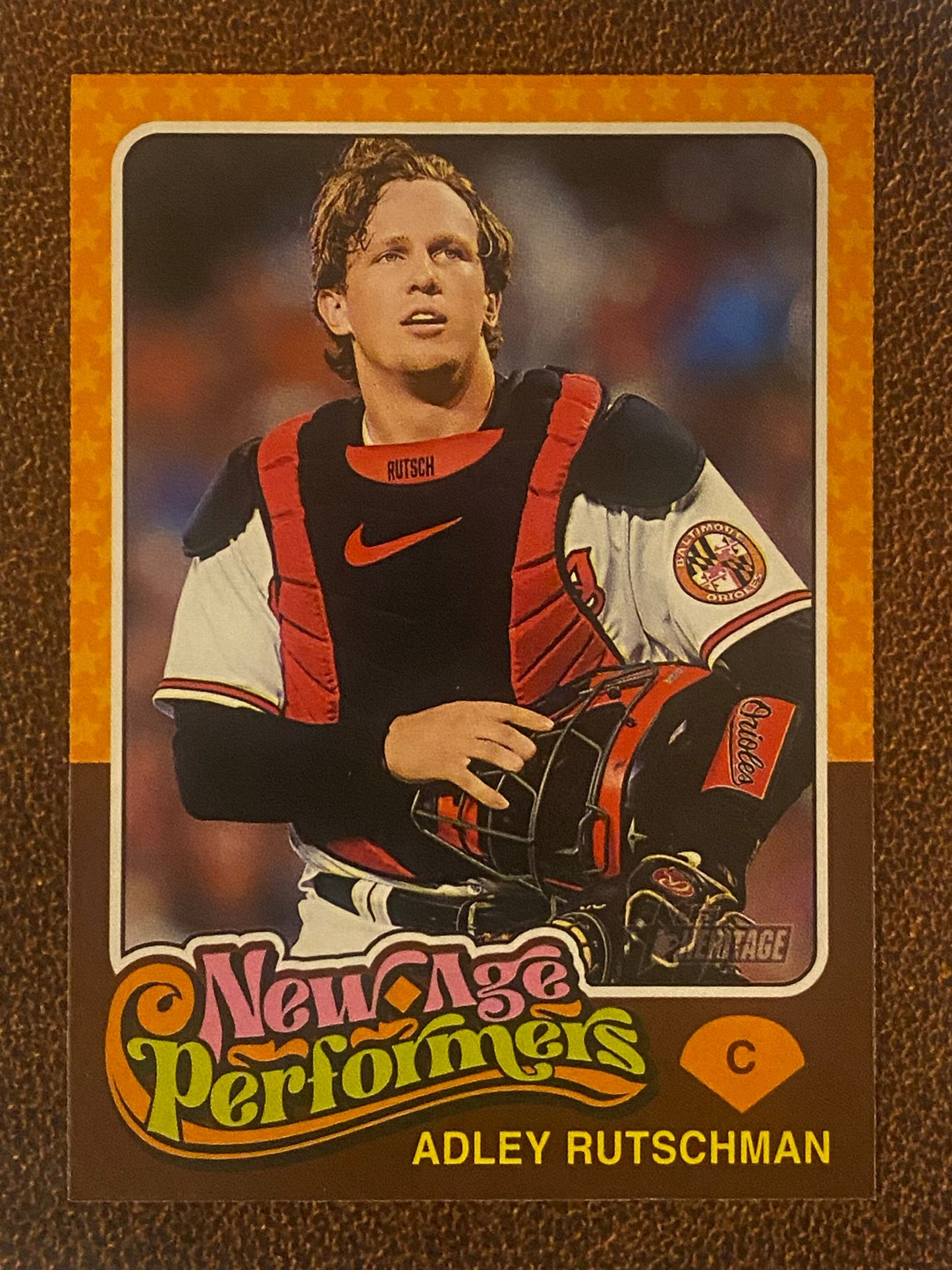 Adley Rutchman - 2024 Topps Heritage - New Age Performers - Orioles