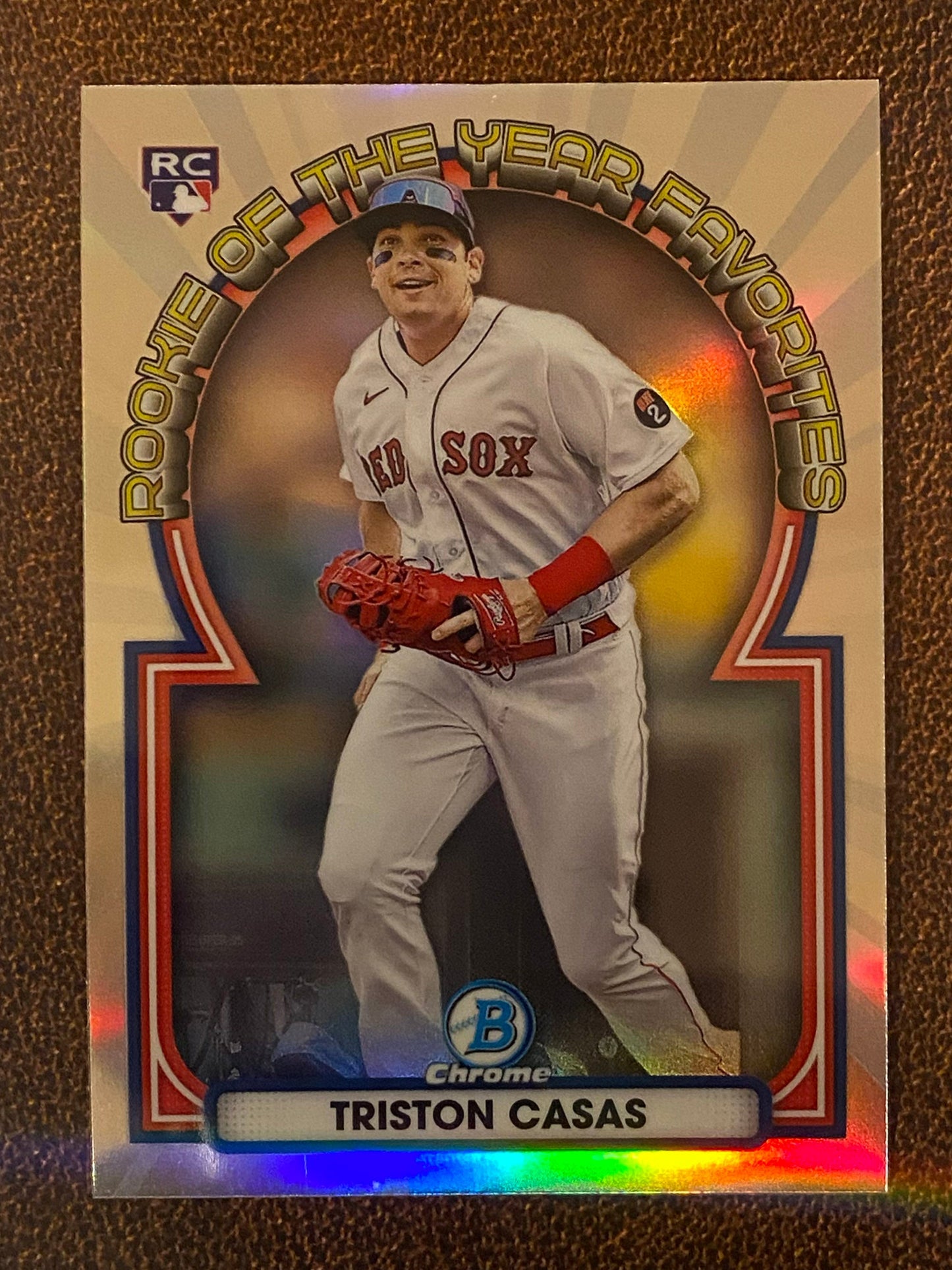 Triston Casas - 2023 Bowman - Rookie of the Year Favorites - Red Sox