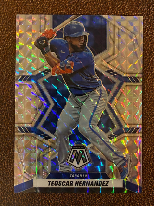 Teoscar Hernandez - 2022 Mosaic - Mosaic Parallel - Blue Jays