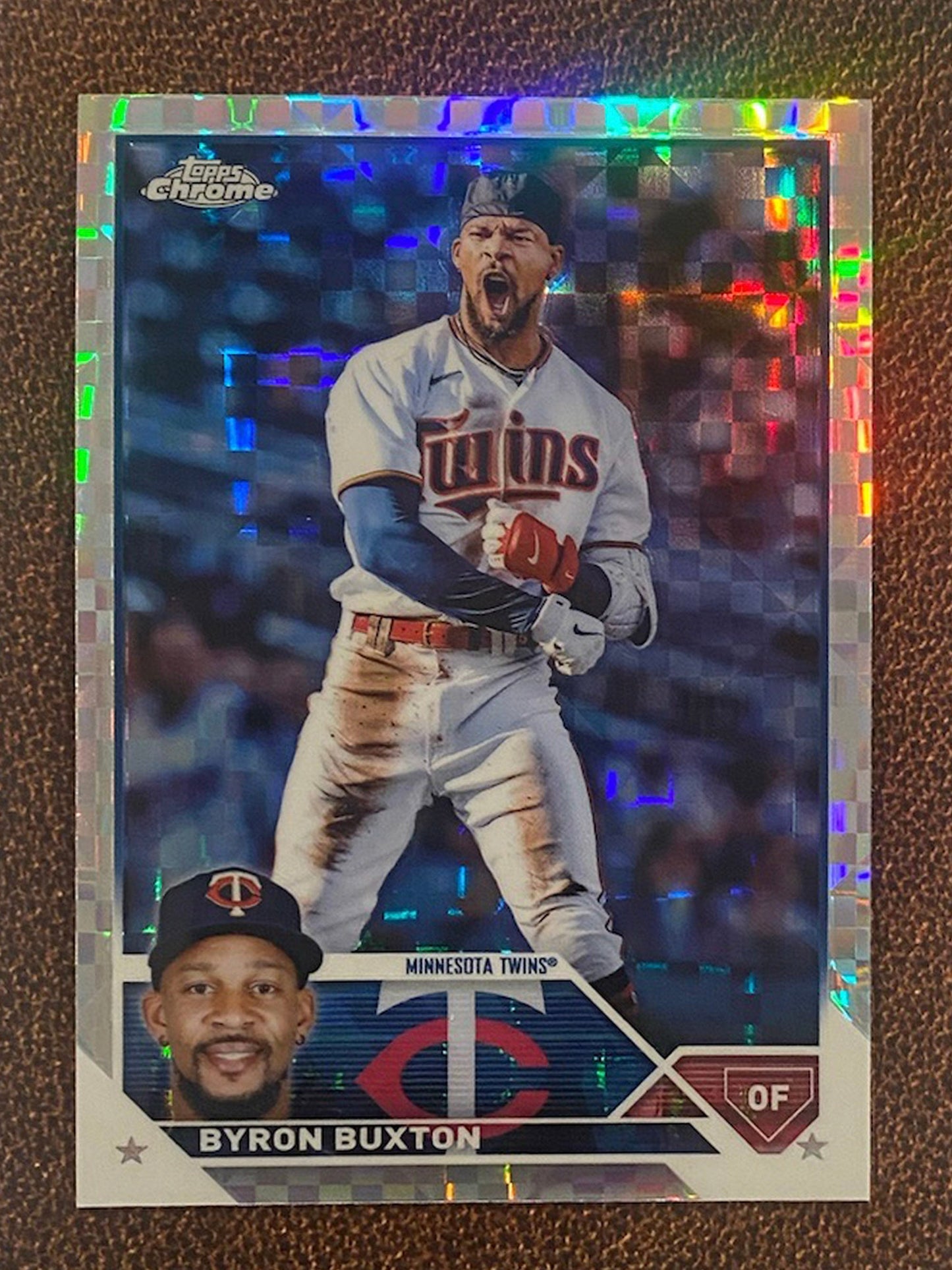 Byron Buxton - 2023 Topps Chrome - XFractors - Twins