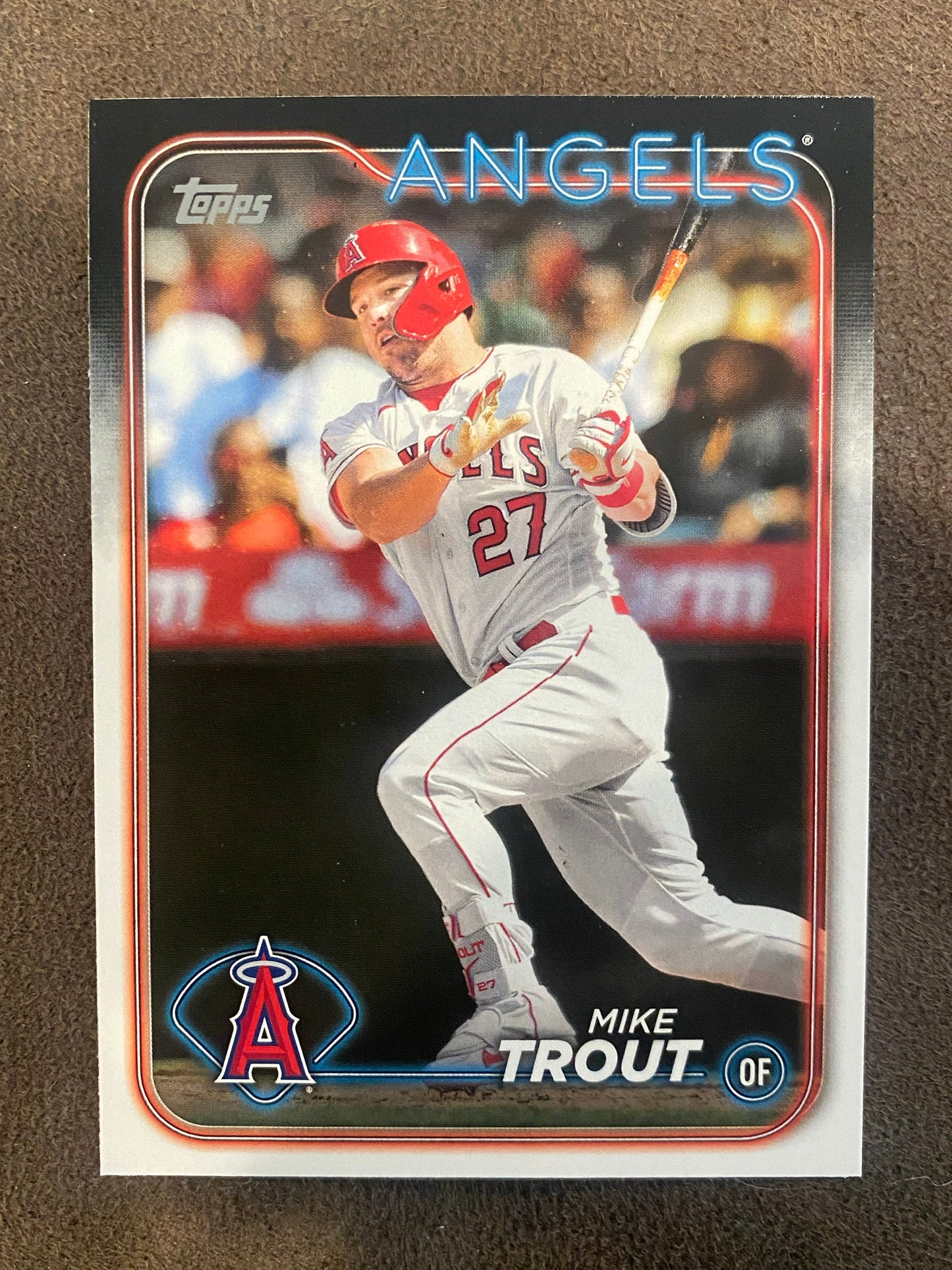 Mike Trout - 2024 Topps Series 1 - Base card - Angels