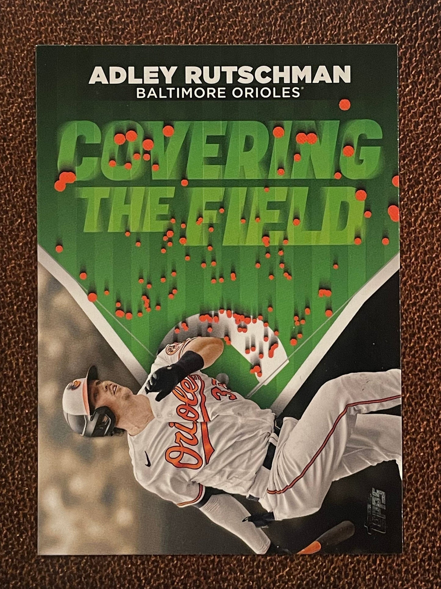 Adley Rutschman - 2024 Topps Series 2 - Covering the Field Insert - Orioles