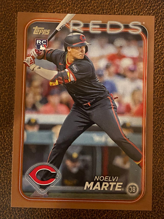 Noelvi Marte - 2024 Topps Series 2 - Gold /2024 - Reds