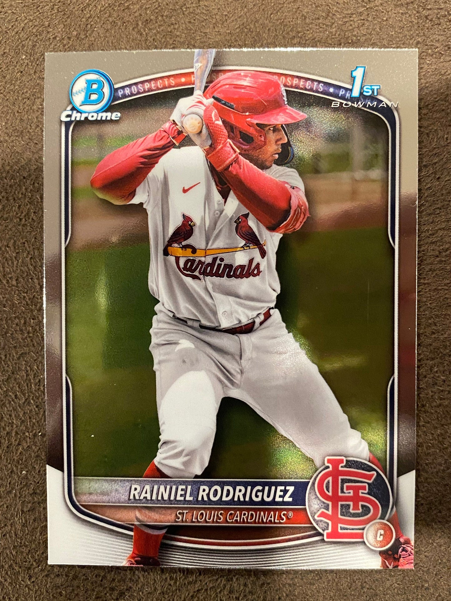 Rainiel Rodriguez - 2025 Bowman Chrome - 1st Chrome - Cardinals
