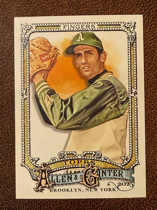 Rollie Fingers - 2025 Allen & Ginter - SPs - Athletics