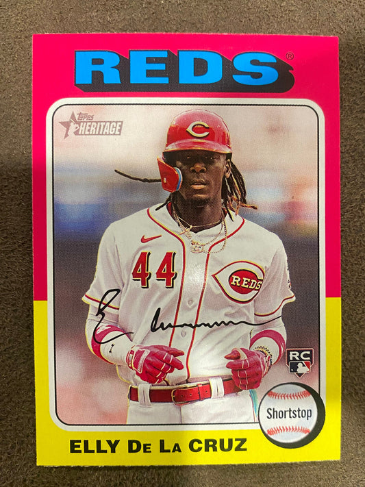 Elly De La Cruz - 2024 Topps Heritage - Base - Reds