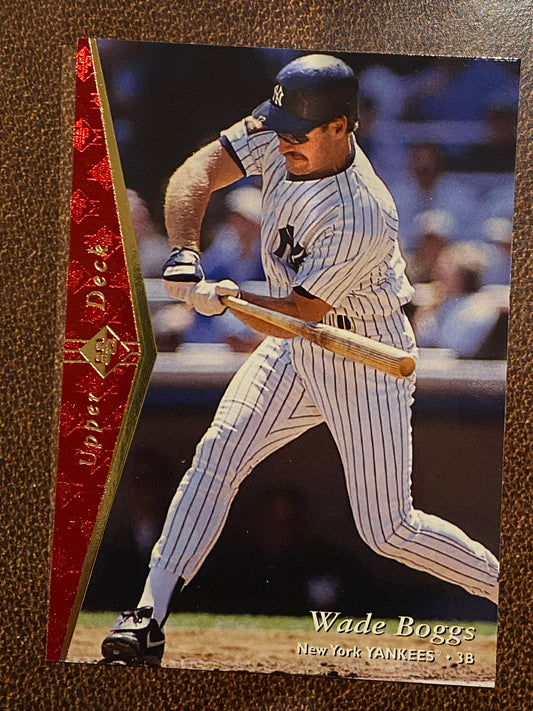 Wade Boggs - 1995 Upper Deck SP - Base - Yankees