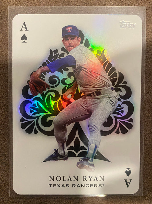 Nolan Ryan - 2023 Topps Series 1 - All Aces Insert - Rangers