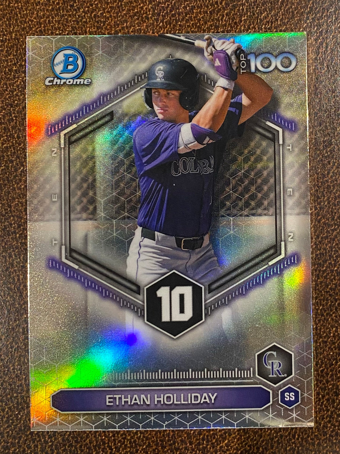 Ethan Holliday - 2026 Bowman - Scouts Top 100 Insert - Rockies
