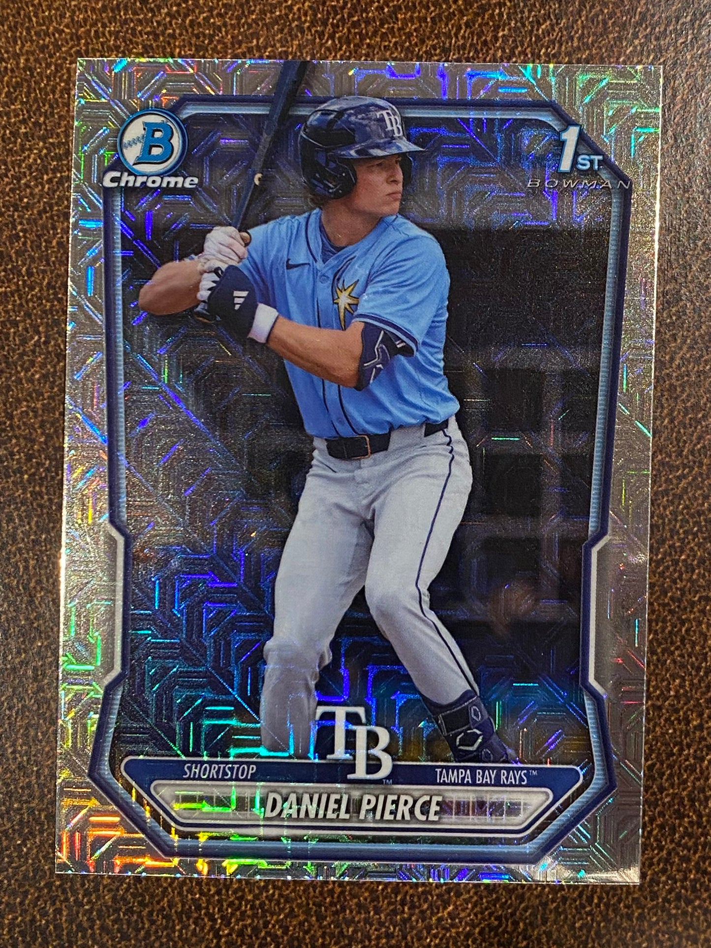 Daniel Pierce - 2026 Bowman - 1st MOJO Refractor - Rays