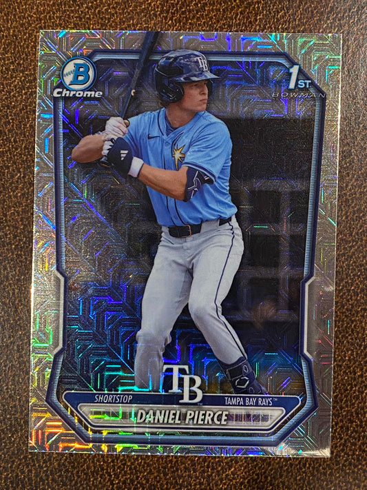Daniel Pierce - 2026 Bowman - 1st MOJO Refractor - Rays