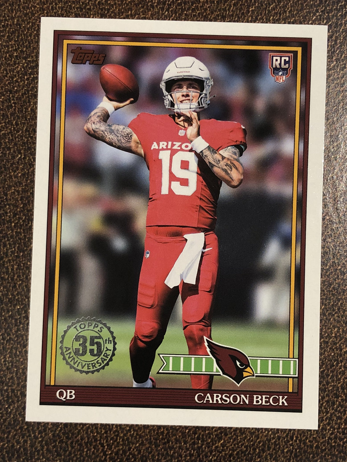Carson Beck - 2026 Topps Flagship - 1991 Insert - Cardinals