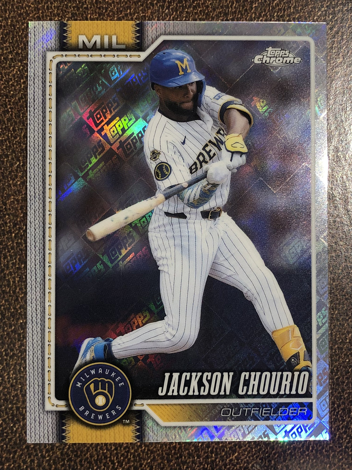 Jackson Chourio - 2026 Topps Chrome - Fanatics Topps Foil - Brewers