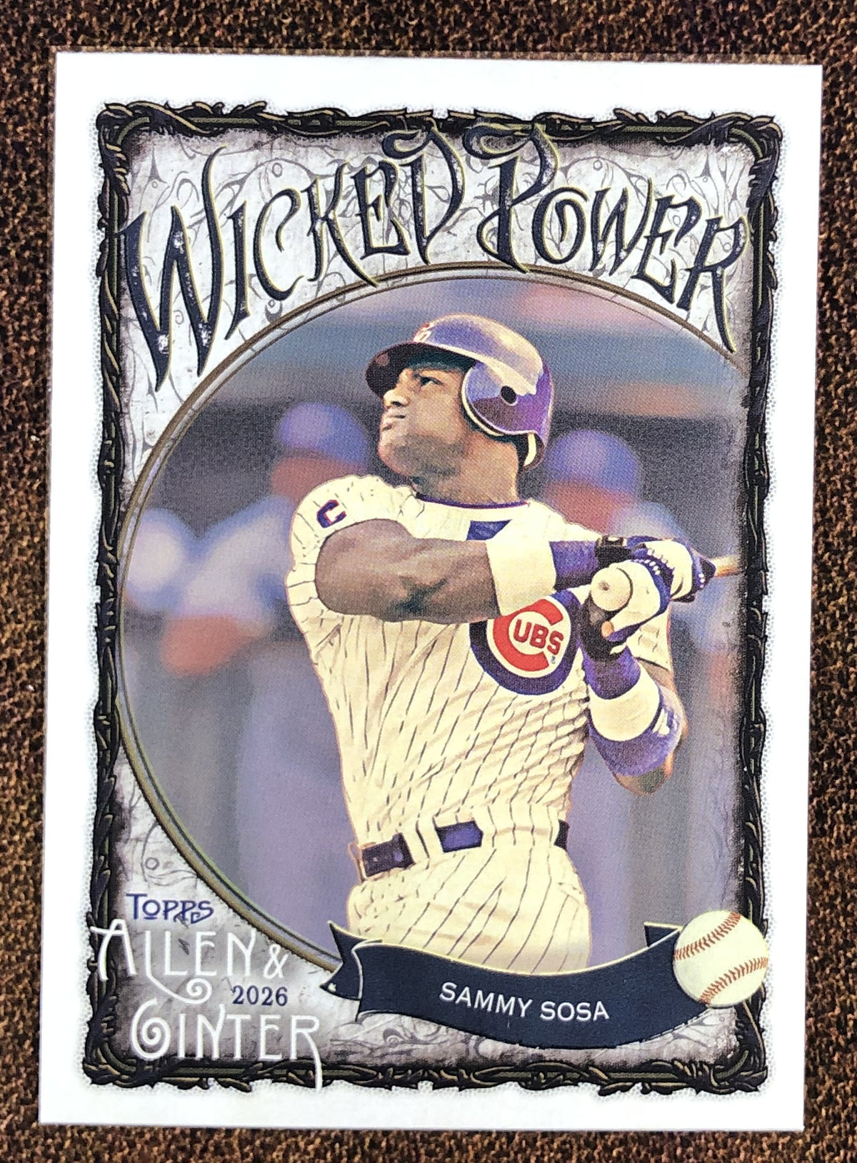 Sammy Sosa - 2026 Topps Allen & Ginter - Wicked Power Insert - Cubs
