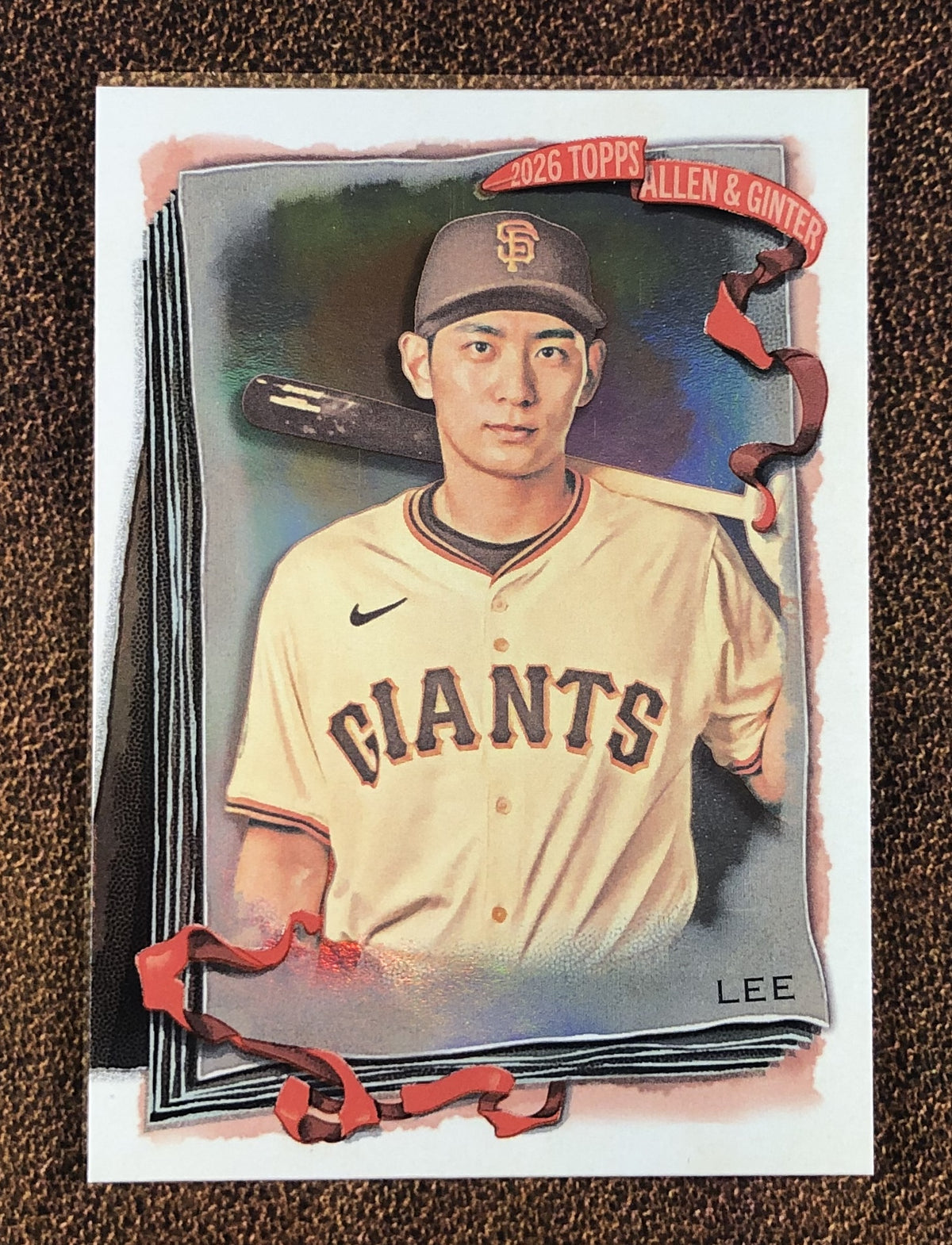 Jung Hoo Lee - 2026 Topps Allen & Ginter - Silver Portrait Foil - Giants
