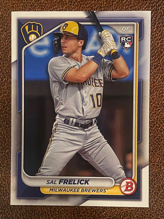 Sal Frelick - 2024 Bowman - Base Paper - Brewers