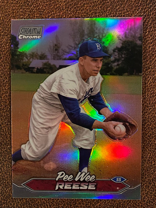 Pee Wee Reese - 2024 Topps Stadium Club - Refractor - Dodgers