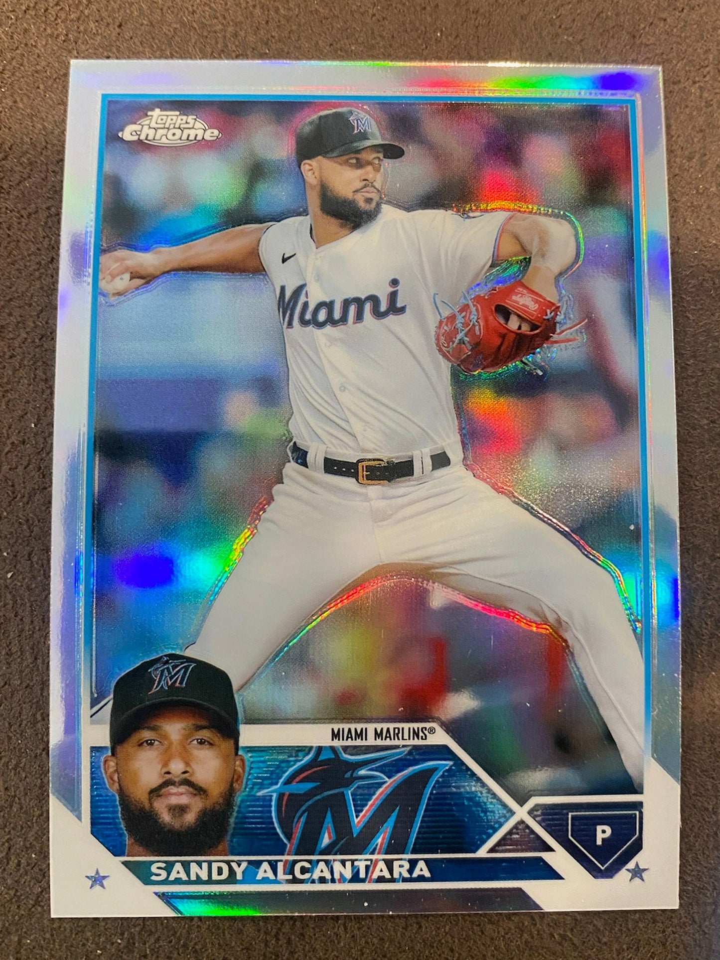 Sandy Alcantara - 2023 Topps Chrome - Refractors - Marlins