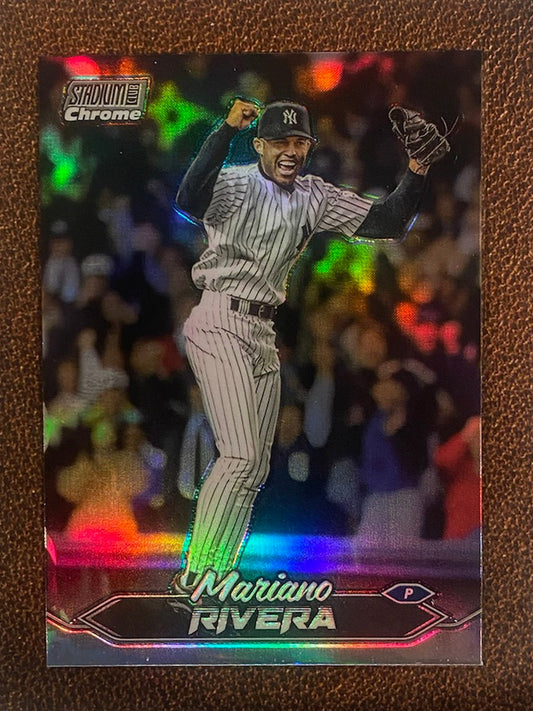 Mariano Rivera - 2024 Topps Stadium Club - Refractor - Yankees