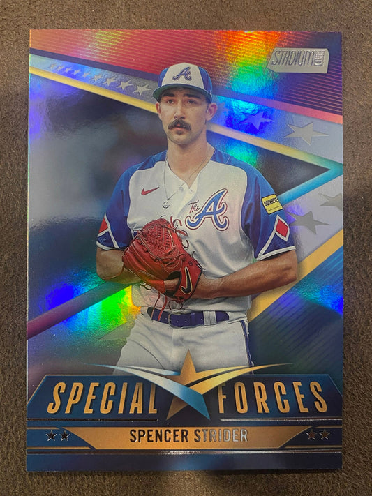 Spencer Strider - 2024 Topps Stadium Club - Special Forces - Braves