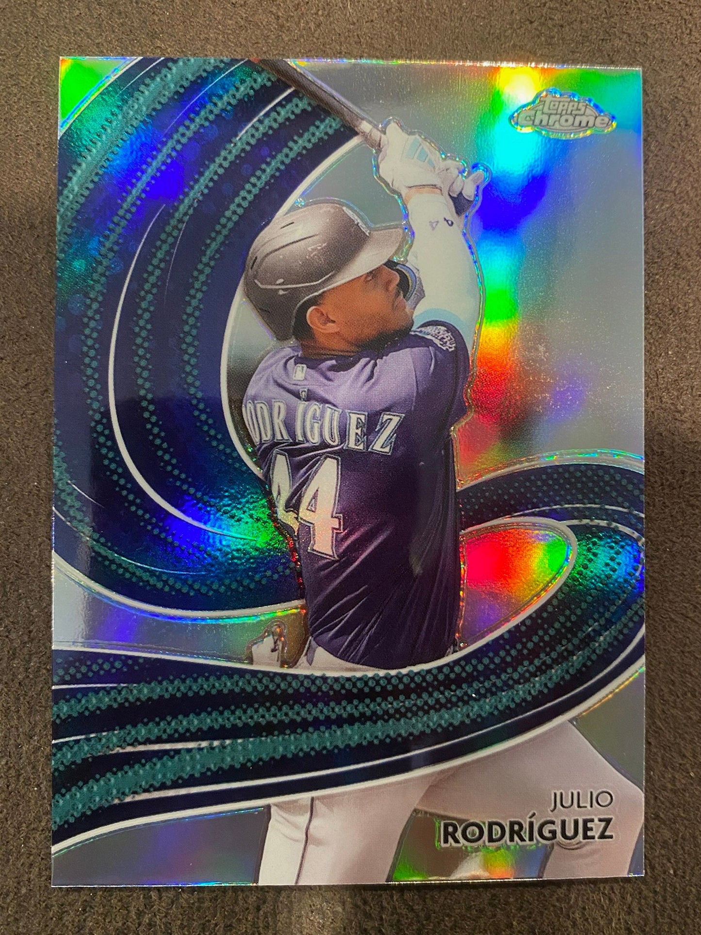 Julio Rodriguez - 2024 Topps Chrome - Strokes - Mariners