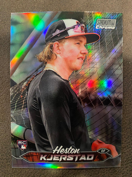 Heston Kjerstad - 2024 Topps Stadium Club - Refractor - Orioles