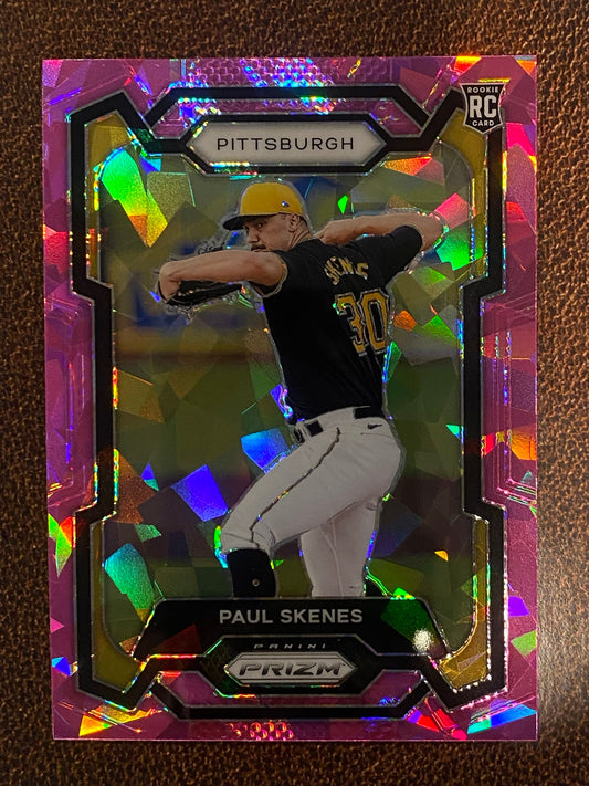 Paul Skenes - 2024 Panini Prizm - Pink Ice - Pirates