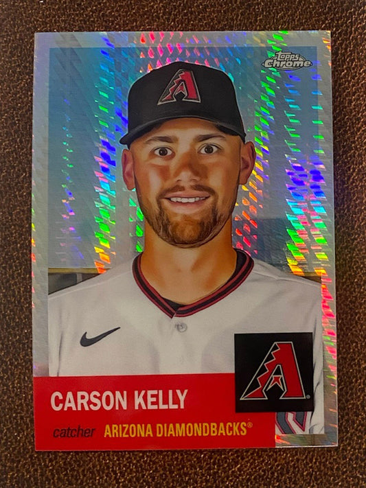 Carson Kelly - 2022 Topps Chrome Platinum Anniversary - Prism Refractor - Diamondbacks