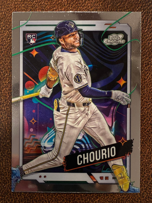 Jackson Chourio - 2024 Topps Chrome Cosmic - Base Rookie - Brewers